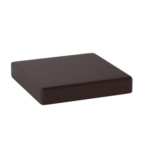 Foldemadras på mål i kunstlæder - Chocolate - S3106