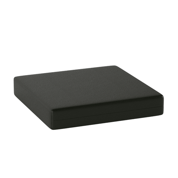 Foldemadras på mål i kunstlæder - Black - S3107