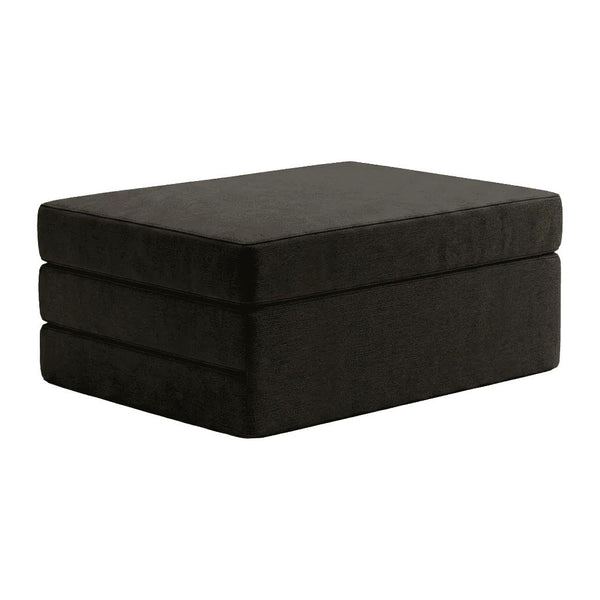 Vouwmatras op maat in velours - Black - S6014