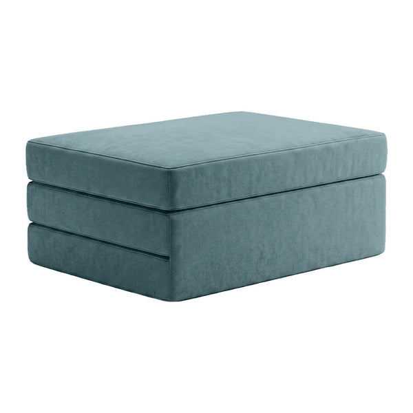 Vouwmatras op maat in velours - Cloud - S6017