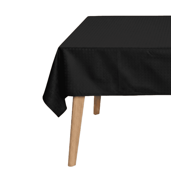 Katoenen tafelkleed - Black - D1002