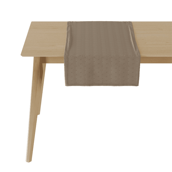 Damast Tafellopers - Nutmeg brown - D1052-