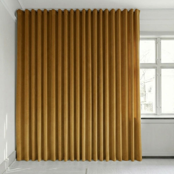 Gordijn (Bris) - Mustard Gold - C2643