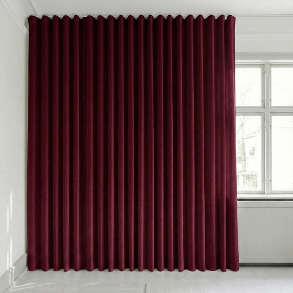 Gordijn (Bris) - Wine Red - C2641