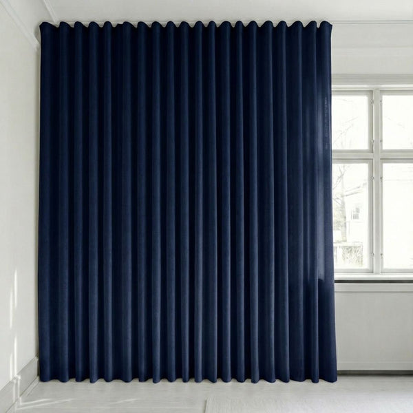 Gordijn (Bris) - Deep Indigo - C2604