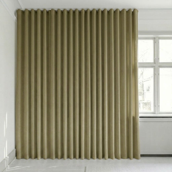 Gordijn (Bris) - Khaki Green - C2612