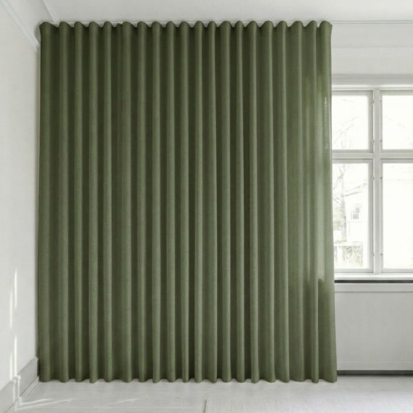 Semitransparant gordijn op maat – Rooma - Moss - C1621