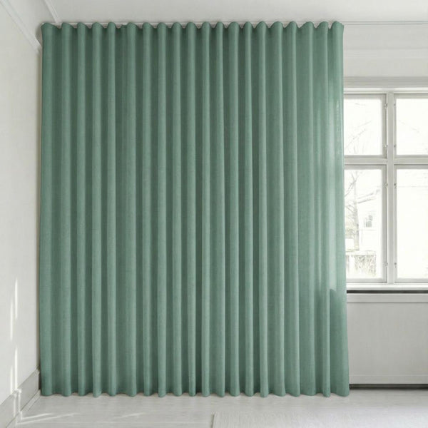 Semitransparant gordijn op maat – Rooma - Mint - C1634