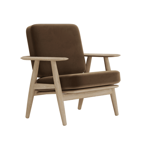 Kussen GE290` - Velour - Nut - S6009.