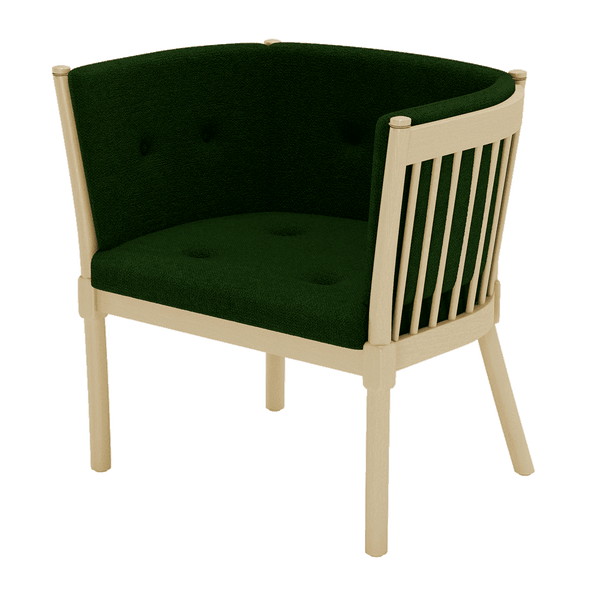 Kussenset voor BM1790 - Uld - Grøn - S7007.