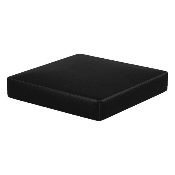 Leren zitkussen - Black - S3003.