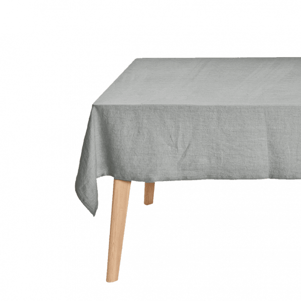 Lichtgrijs Linnen tafelkleed