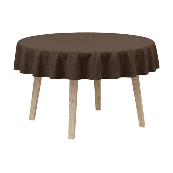 Rond tafelkleed - Brown - D1036´