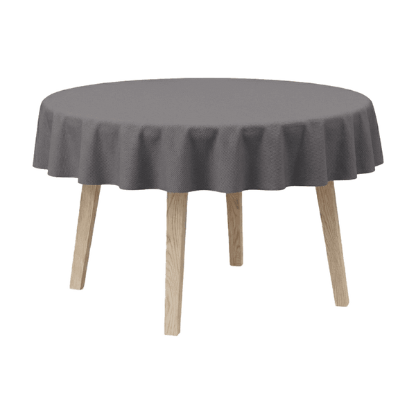 Rond tafelkleed - Grey - D1039´