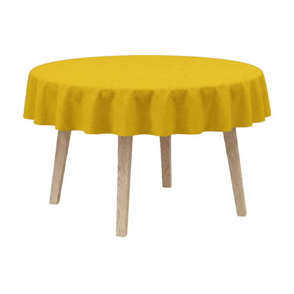 Rond tafelkleed - Yellow - D1041´