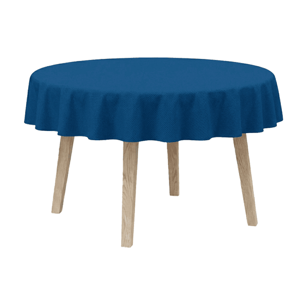 Rond tafelkleed - Navy - D1031´