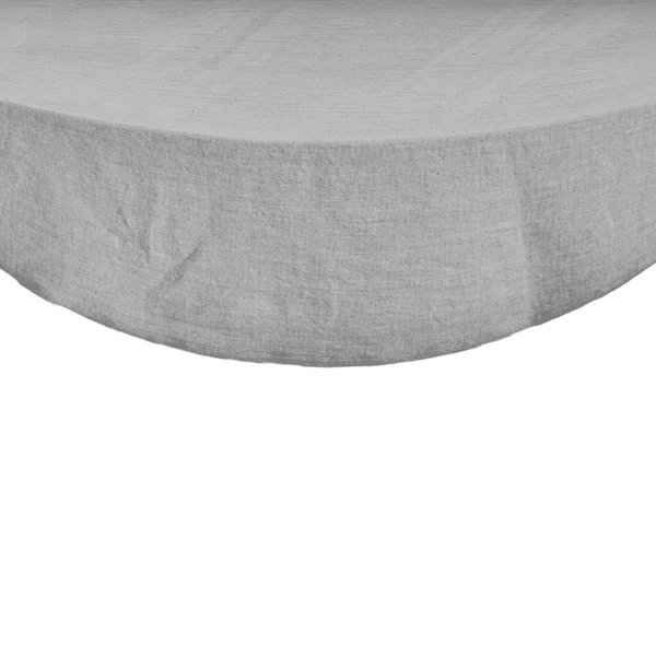 Rond tafelkleed - Linnen - Lysegrå