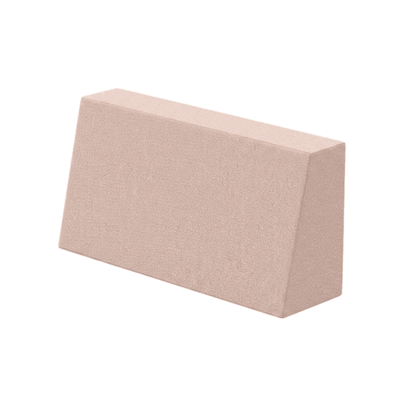 Rugkussen (schuine) - Dusty rose - S8100