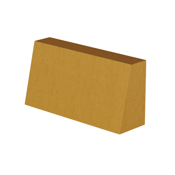 Rugkussen (schuine)' - Tan - S4260