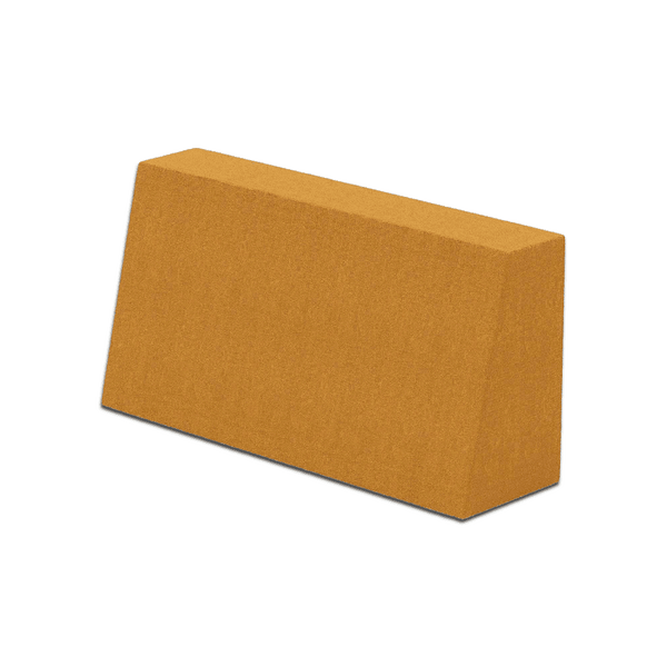 Rugkussen,(schuine) - Gul - S7005-