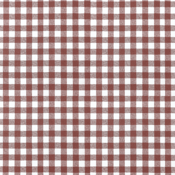 Stofstalen - Check - Brown check - D1021
