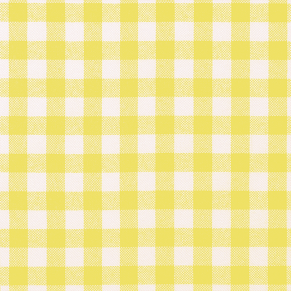 Stofstalen - Check - Yellow check - D1023