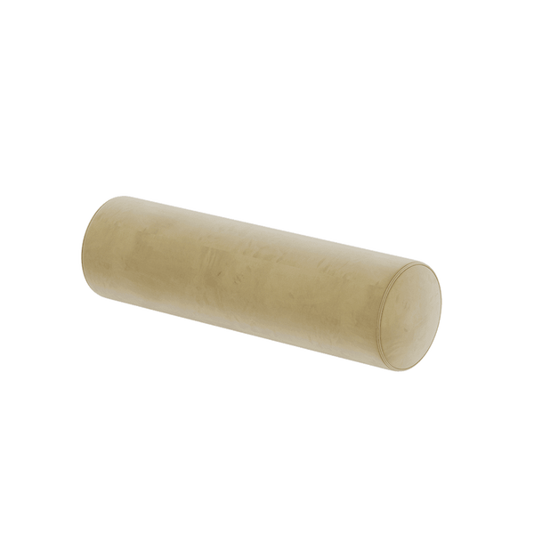 Cilinderkussen op maat in velours - Sand - S6002,