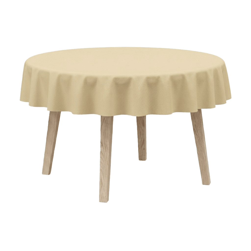 Rond tafelkleed in katoen