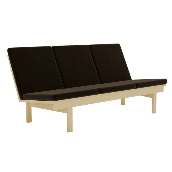 Kussenset voor Wegner GE 240/290 in velours - Velour - Deep gray - S6013.