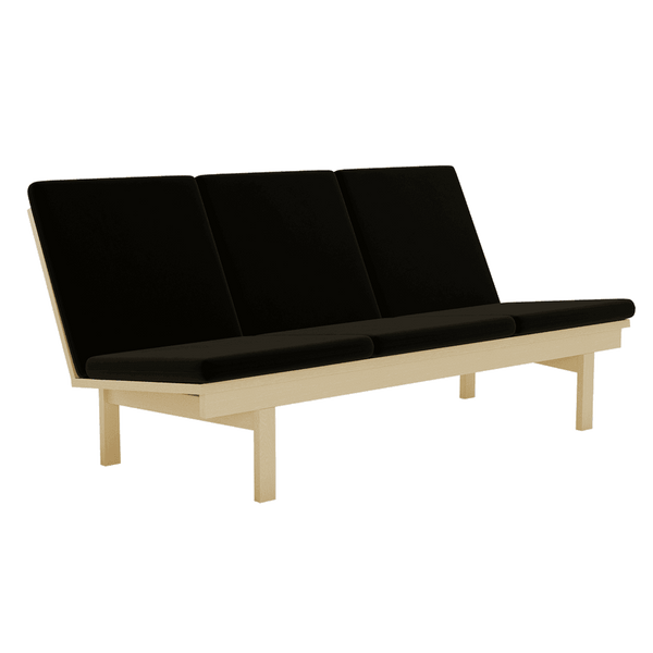 Kussenset voor Wegner GE 240/290 in velours - Velour - Black - S6014.
