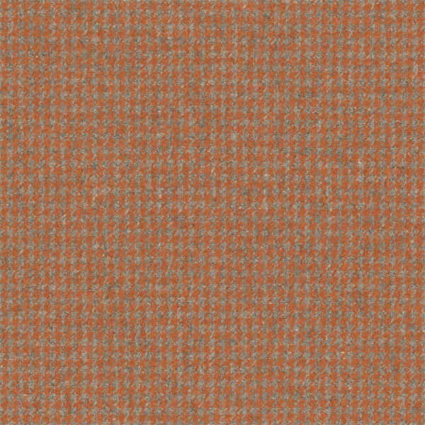 Foldemadras på mål i mønstret uld - Apricot Orange - S7104