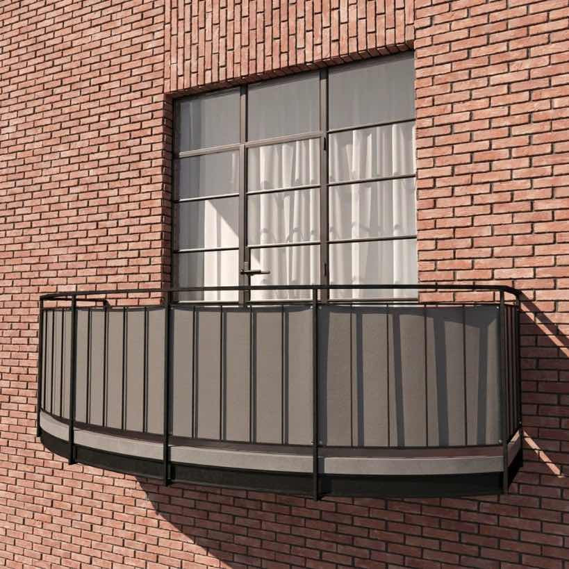 Balkondoek van Sunproof-olefine