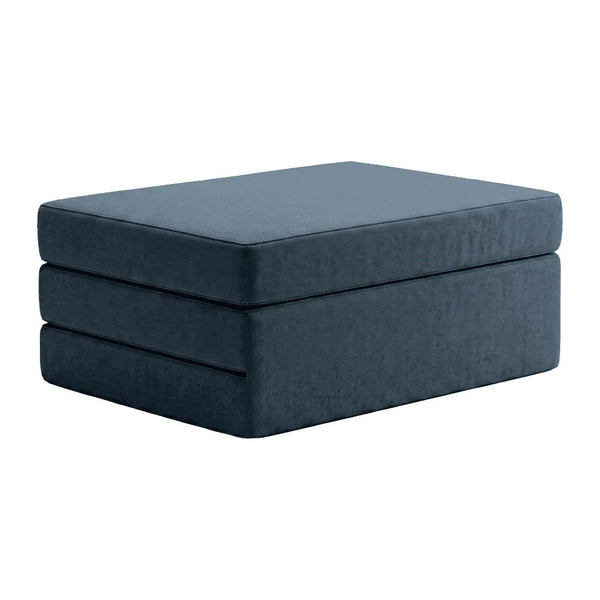 Vouwmatras op maat in velours - Grape - S6007