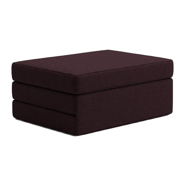 Brandvertragende vouwmatras op maat - Eggplant - S8012