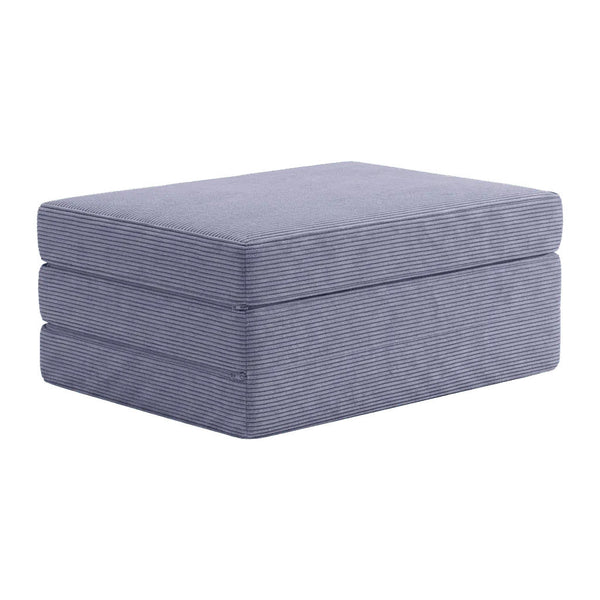 Vouwmatras op maat in Velvet - Pigeon - S2508