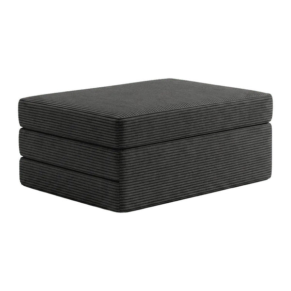 Vouwmatras op maat in Velvet - Iron - S2511