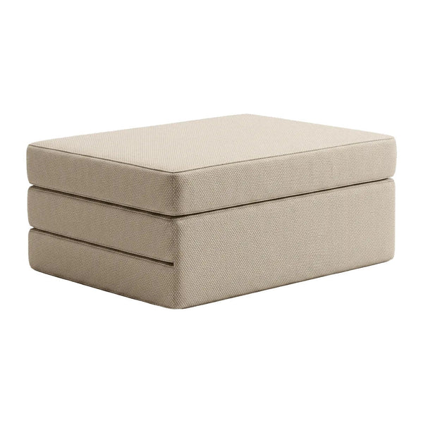 Vouwmatras op maat in Allweather - Crème - S4300