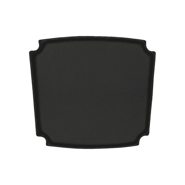 Leren kussen Y-stoel CH24 - Black - S3003´