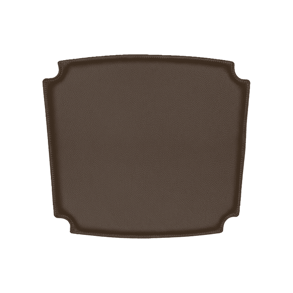 Leren kussen Y-stoel CH24 - Dark brown - S3002´