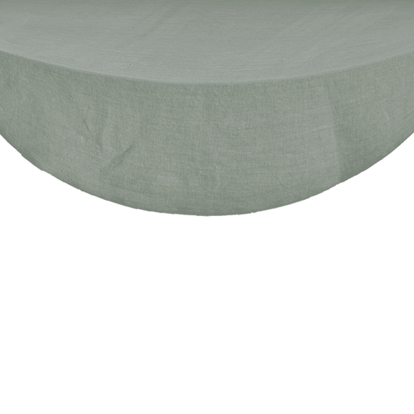 Rond tafelkleed - Linnen - Khaki