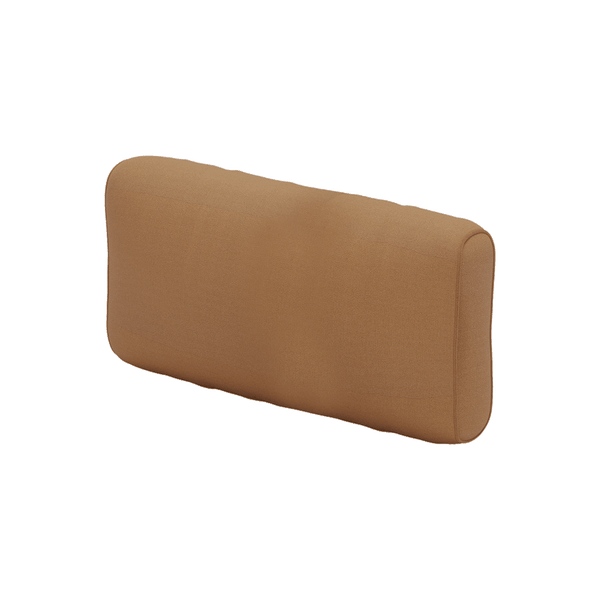 Zacht rugkussen op maat in Sunbrella - Toffee - S4228'