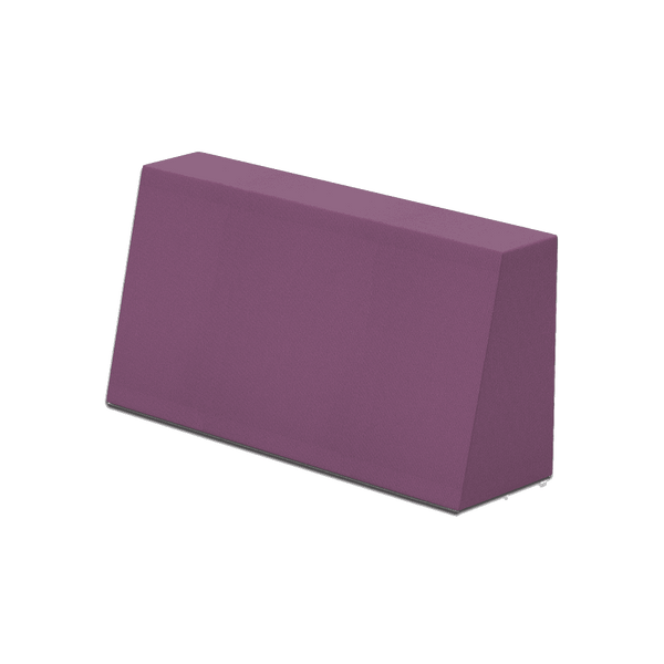 Rugkussen (schuine)_ - Malva - S4237
