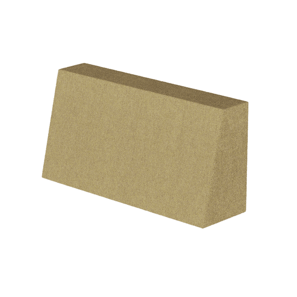 Rugkussen,(schuine) - Mustard - S7019-