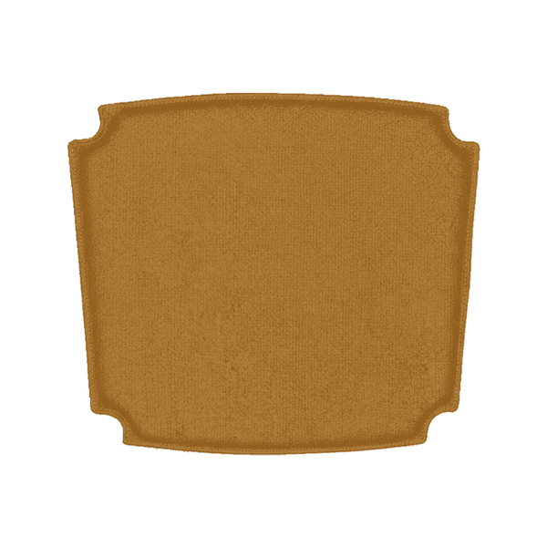 Wollen kussen Y-stoel CH24 - Yellow - S7005